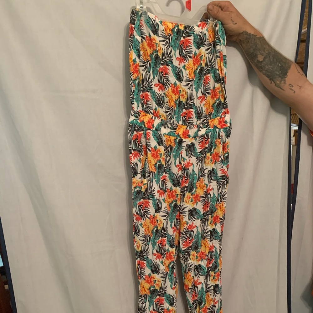 Floral jumpsuit
